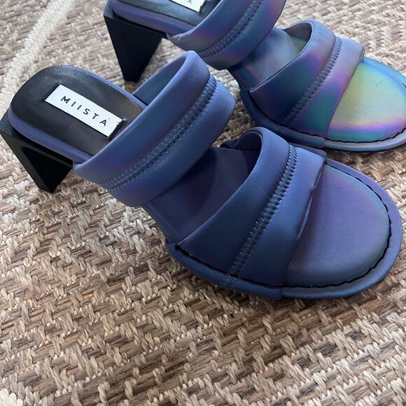 MIISTA Yvonne Strappy Mule Sz 35 - Picture 6 of 7